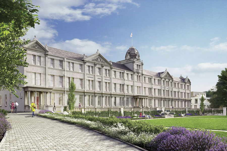 An artist's impression of the new development