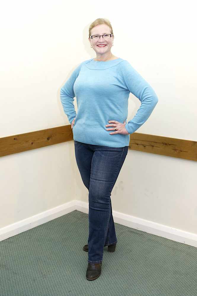 Helen Bliss after losing three stone in the Biggest Loser weight-loss challenge