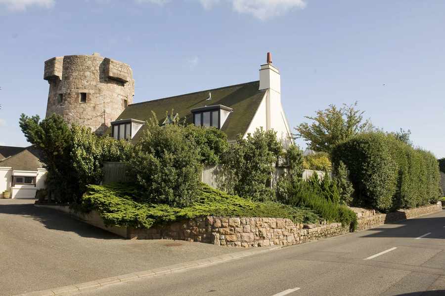 Keppel Tower in Grouville is a grade three listed building