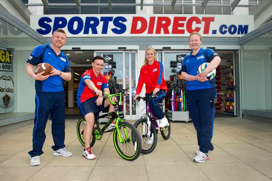 Sports Direct emplyo a number of locally qualified staff