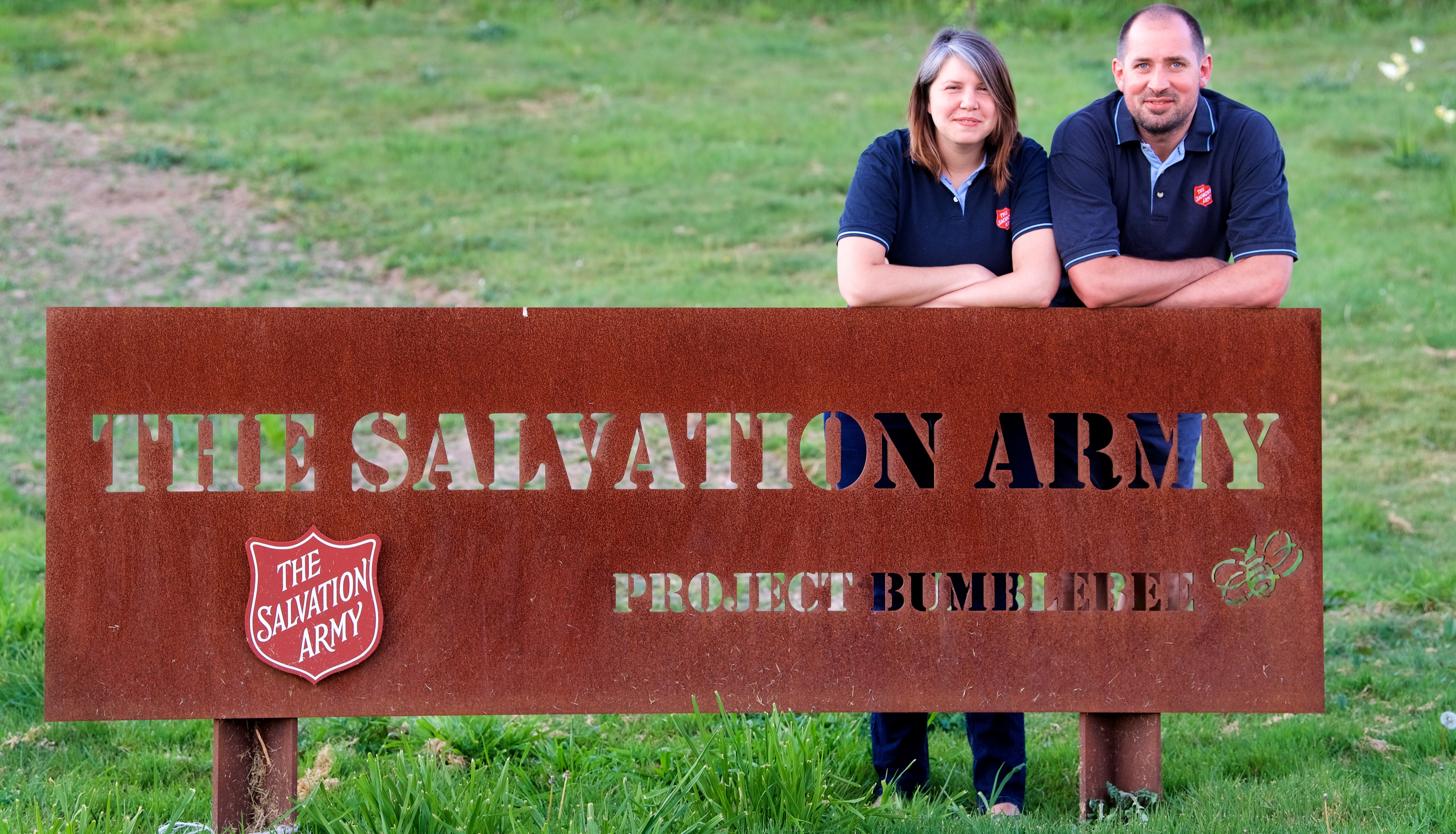 Alice Nunn and Richard Nunn of the Salvation Army 