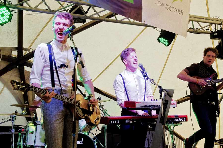 The three-man band Teddy are hoping the Radio 1 breakthrough will lead to bigger things ahead