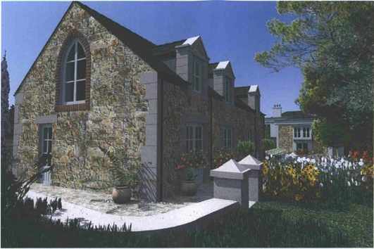 Guest cottages proposed as part of the development