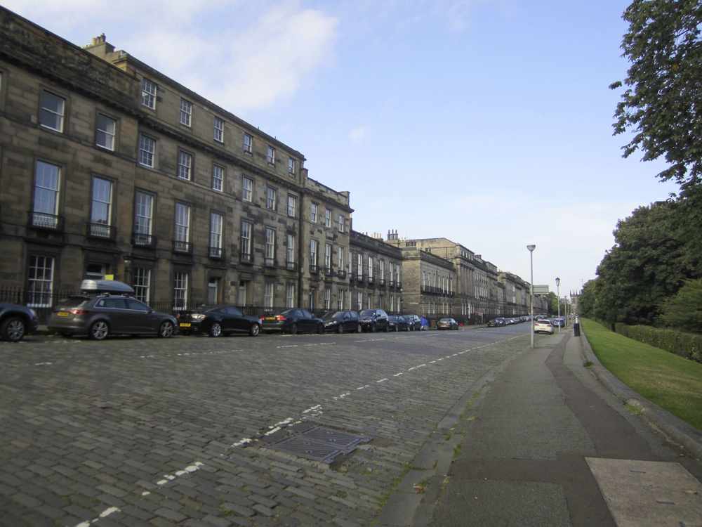 Georgian elegance: 24 Royal Terrace is conveniently situated within walking distance of both ends of the Royal Mile