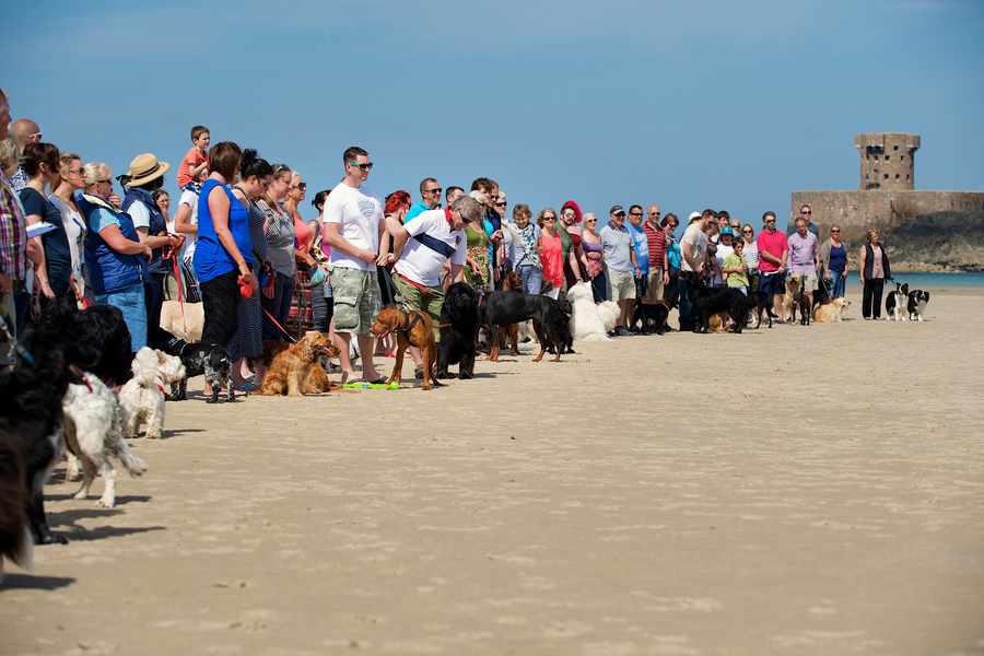 Protesters make their voices heard at Le Braye