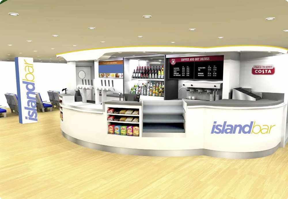 An artist's impression of the bar