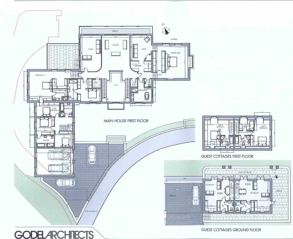 The proposed site plan