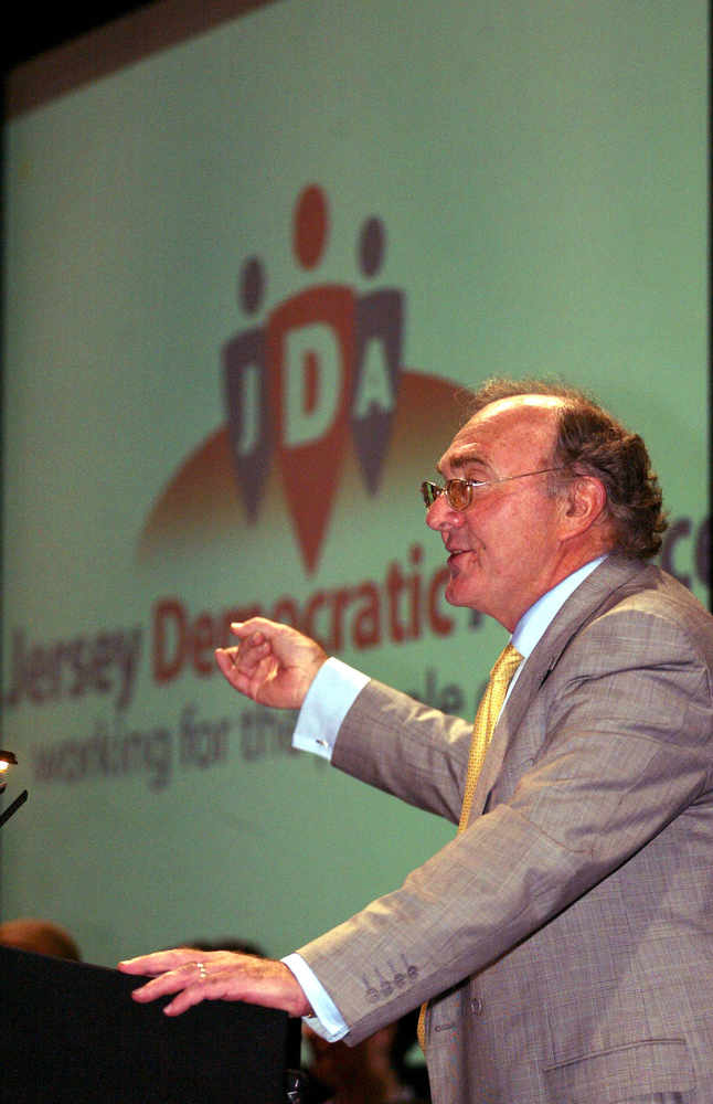 Ted Vibert speaking at the launch of the JDA in 2005