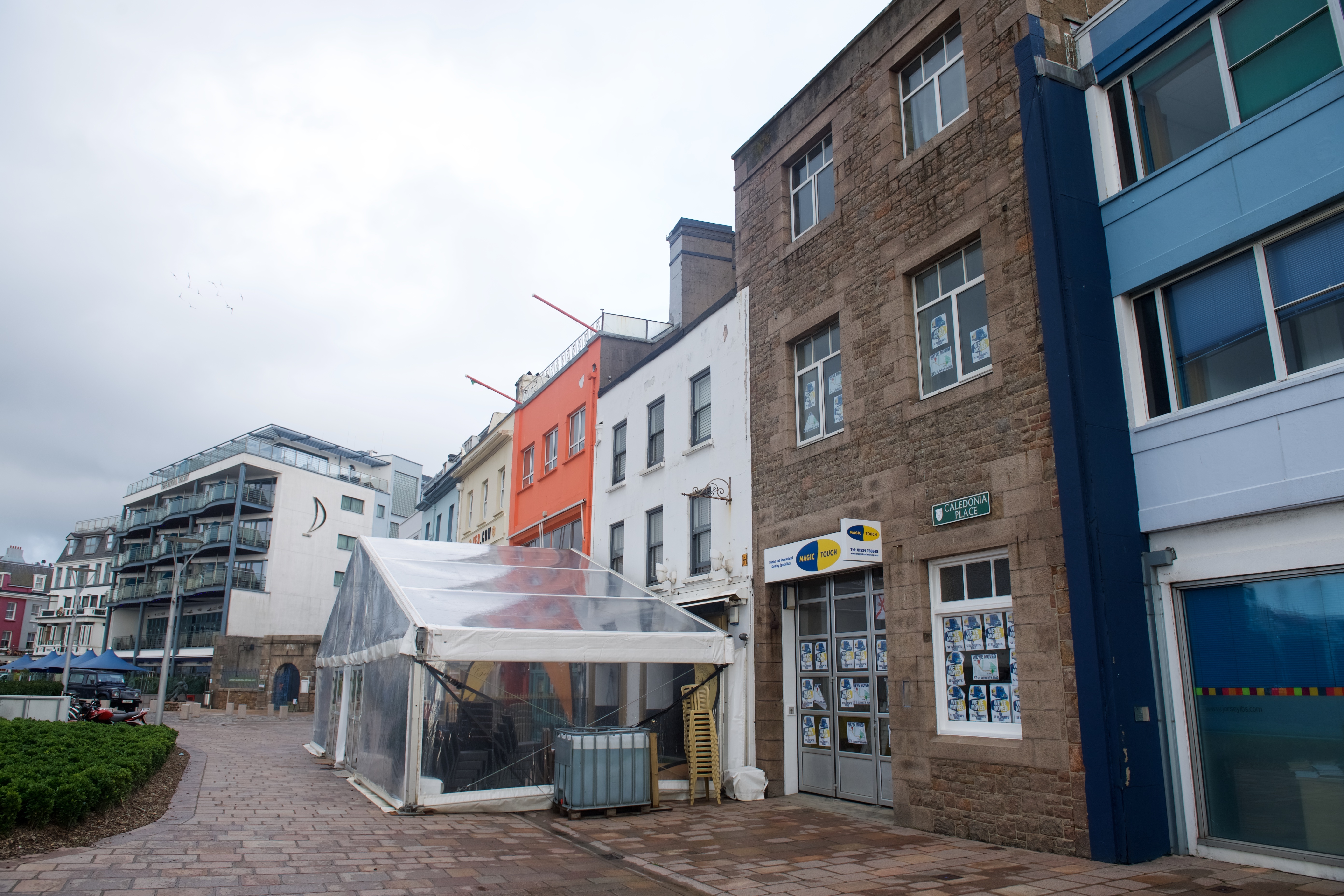 The former Magic Touch store Caledonia Place which, if plans are approved, could become a restaurant. The business has moved to St Clement's Road. Picture: JON GUEGAN. (30089345)