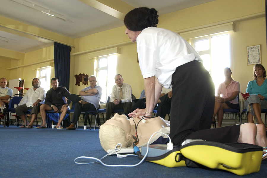 St John Ambulance offer CPR training in Jersey