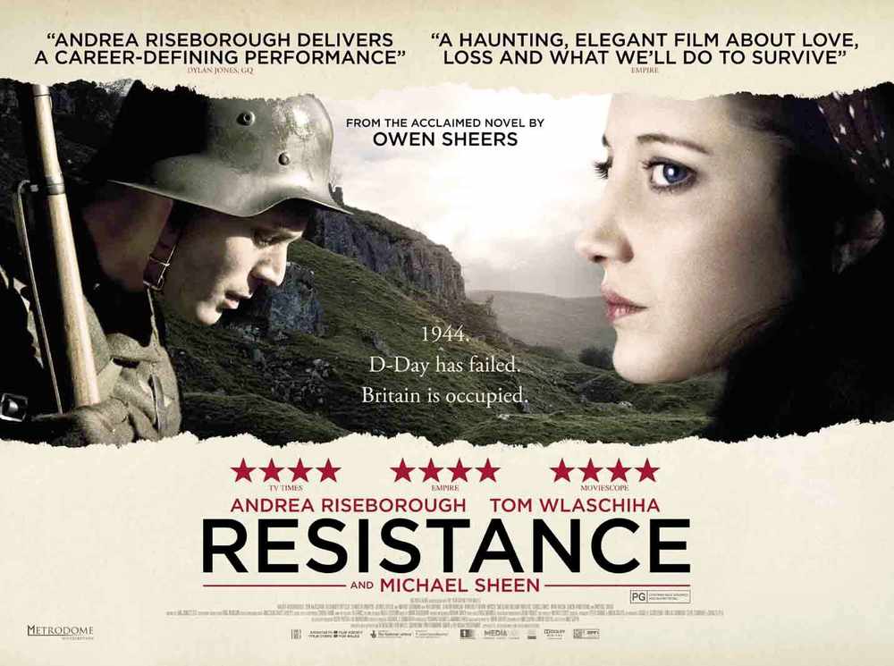 Owen Sheers' debut novel Resistance has been made into a film