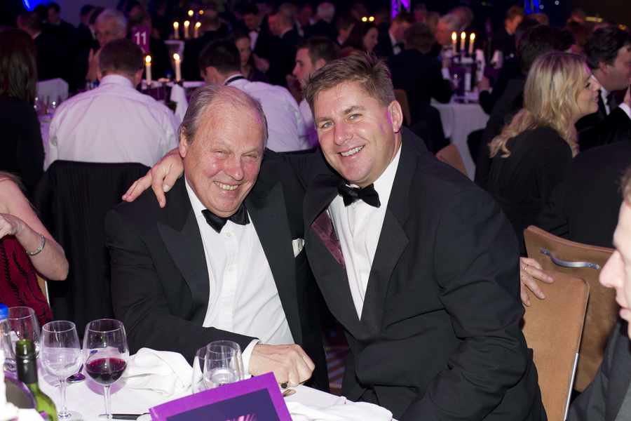 Dennis, pictured with current JCB chairman Ward Jenner at the CI Sports Awards for 2013, died while on tour to Kuala Lumpur to watch the Jersey team compete at ICC World Cricket League Division 5