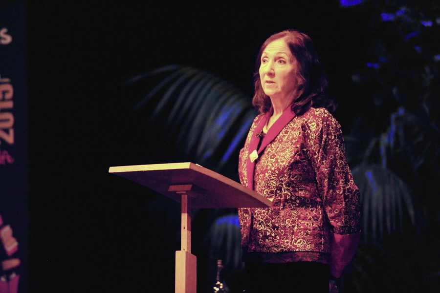 Jane Hawking's talk followed a screening of The Theory of Everything, the account of her marriage to Stephen Hawking