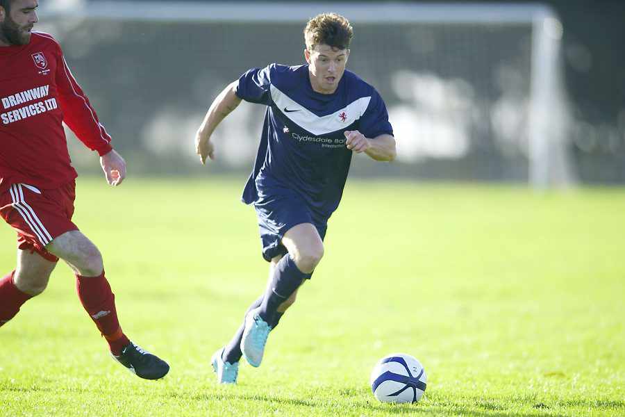 Jack Boyle has represented Jersey Scottish since returning to the Island from Airdrie United. Picture: DAVID FERGUSON