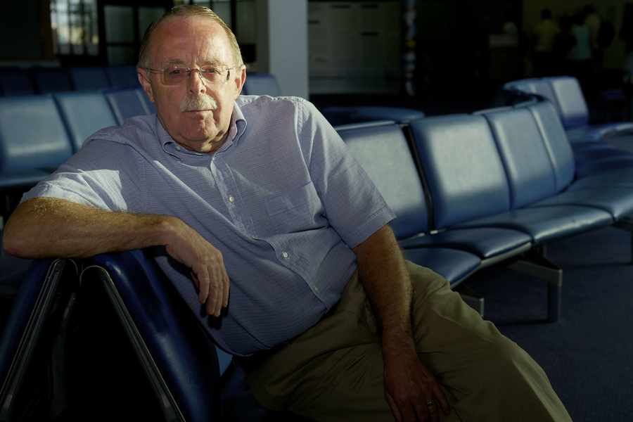 René Connan at Elizabeth Terminal, where survivors of the crash were brought for treatment in 1995 when he was assistant chief of the Ambulance Service