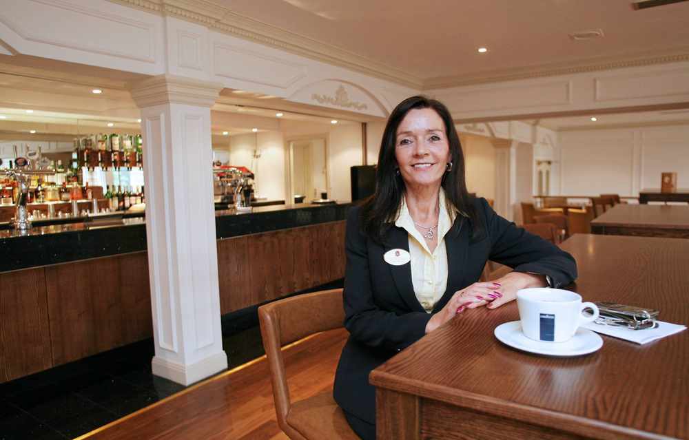 St Pierre Park Hotel in Guenrsey is also part of the group. Pictured is Dina Le Lacheur, general manager