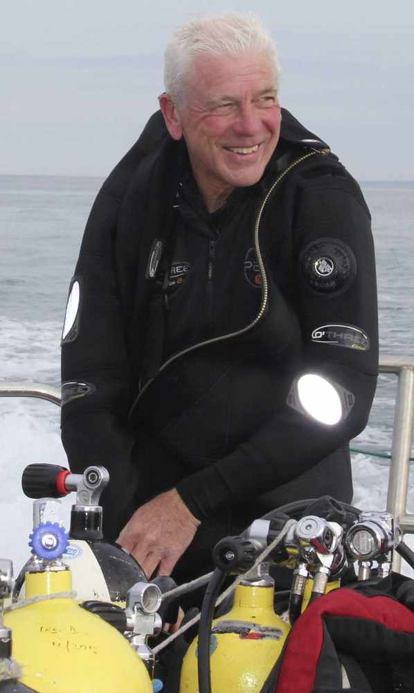 Kevin McIlwee, co-ordinator of Sea Search.