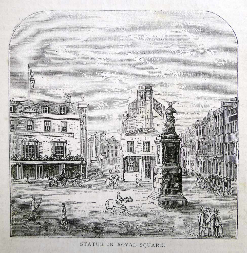 A sketch of the Royal Square