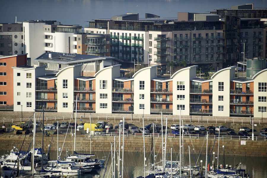 Apartments overlooking Albert Harbour