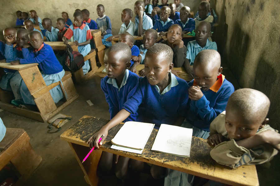 A number of African schools spend a higher percentage of GDP on education than Jersey