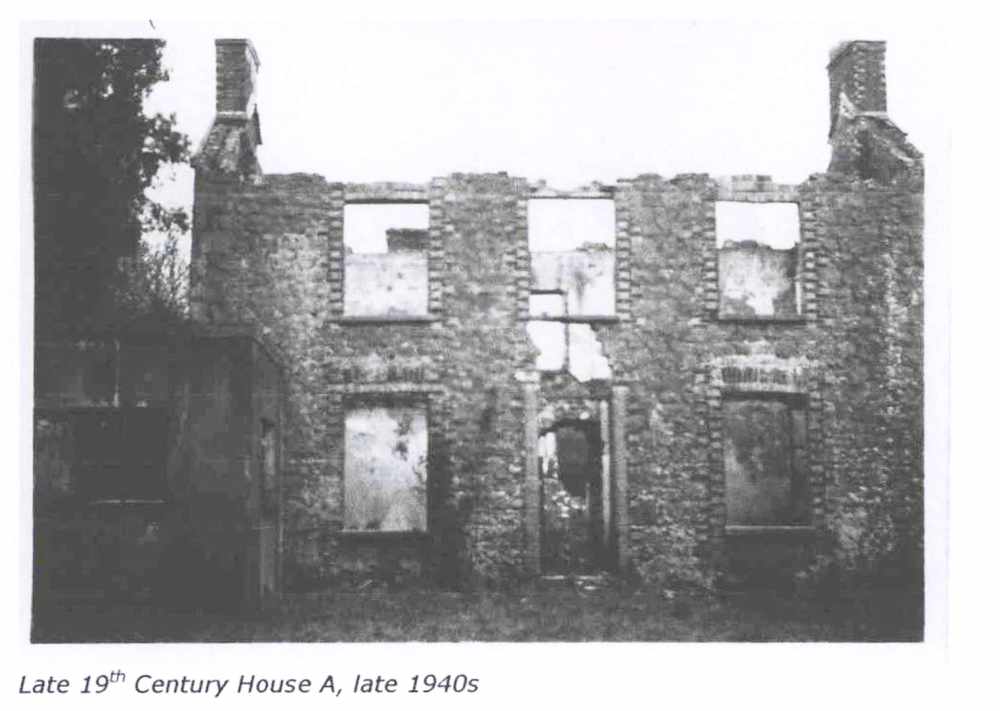 The house as it looked in the late 1940s