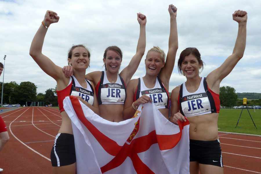 Wilson was part of Jersey's 4x400m relay squad that broke the Island Games record in 2011