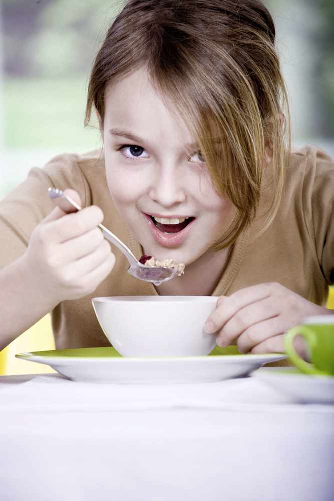 Eating a healthy breakfast is seen as a good way to help children concentrate when school classes get under way