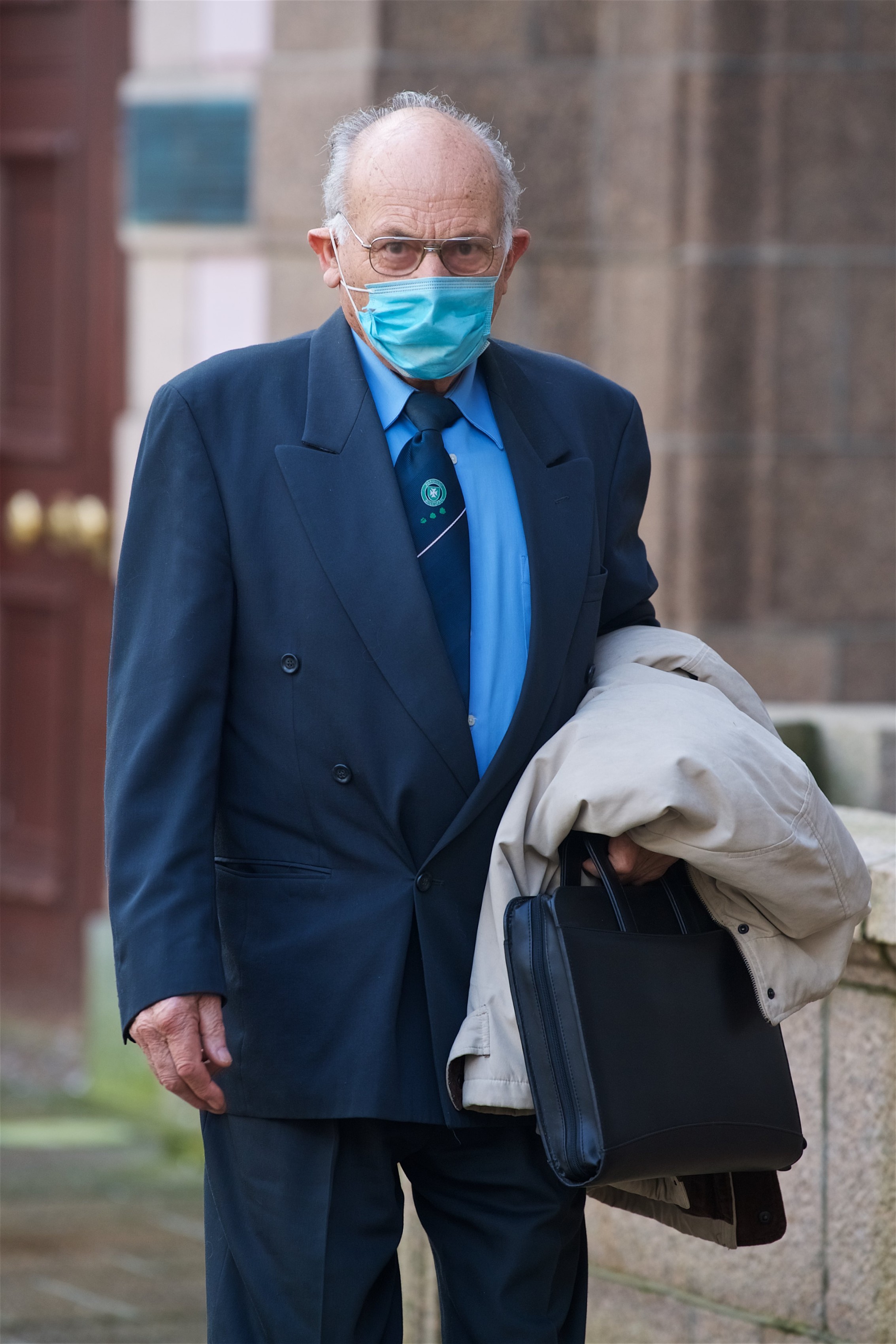 Procureur du Bien Public Michel Larose coming out of court on Wednesday. Picture: ROB CURRIE. (30253689)