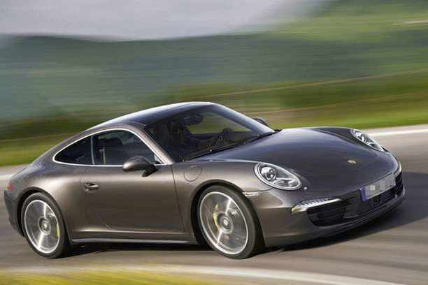 One of the cars stopped was a Porsche 911 Carrera