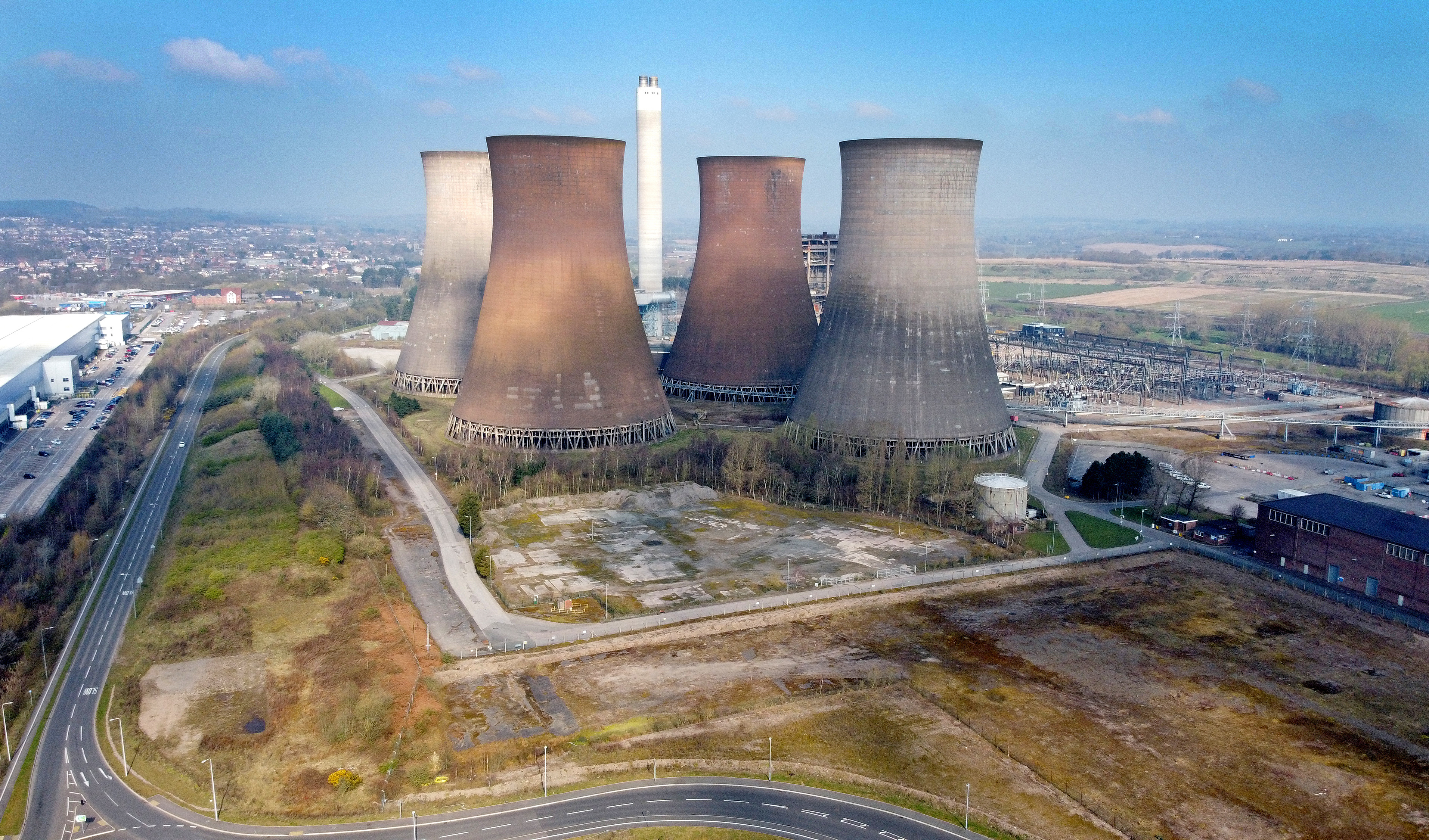 Latest Images Of What Remains At Rugeley Power Station Express Star