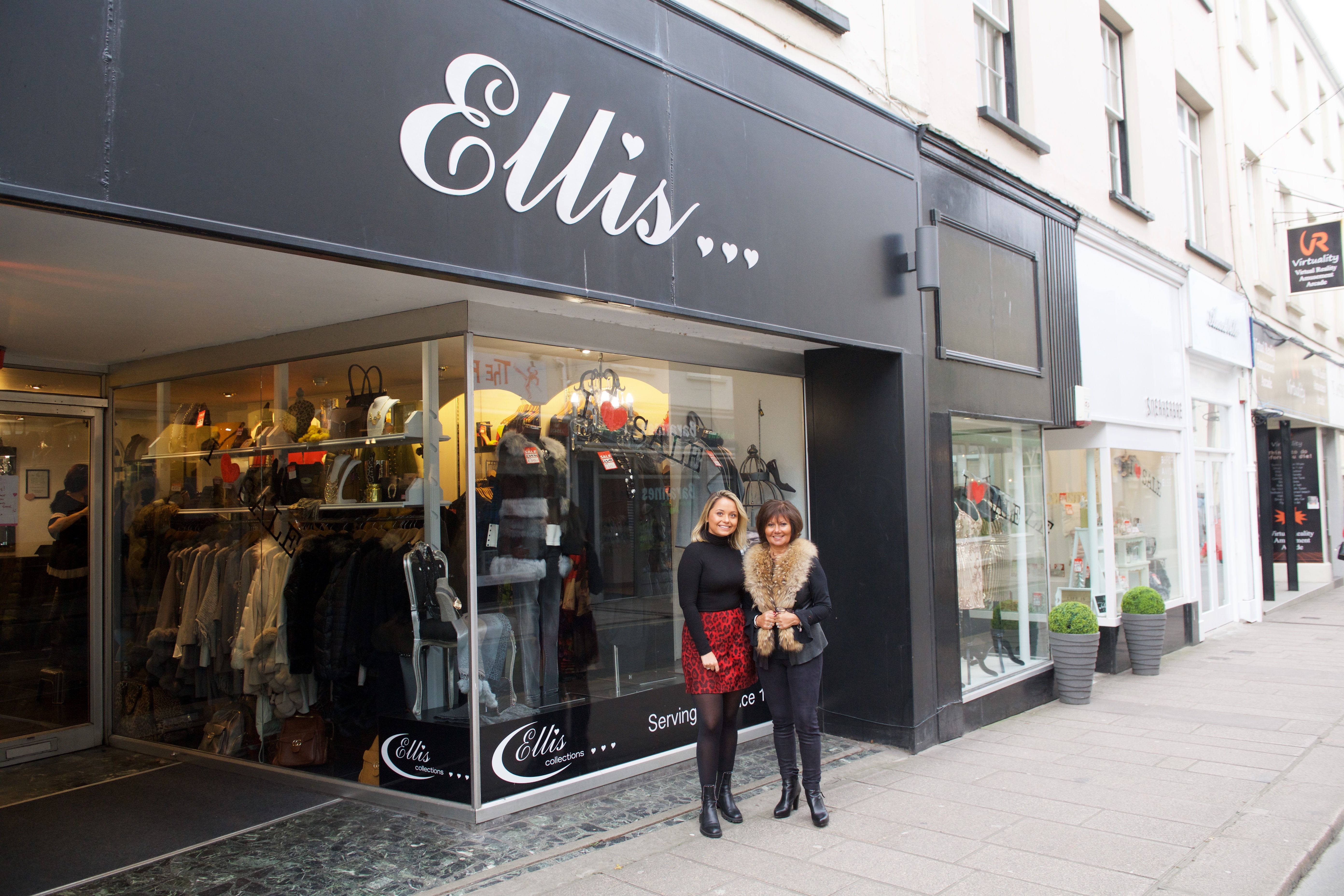 Emilie Cullen and her mother Ellis Cullen outside Ellis in Colomberie. Picture: JON GUEGAN. (23787181)