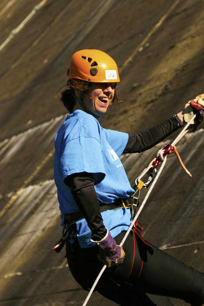 Linda also abseiled at Val de la Mare last Sunday and raised more than £200 for Autism Jersey
