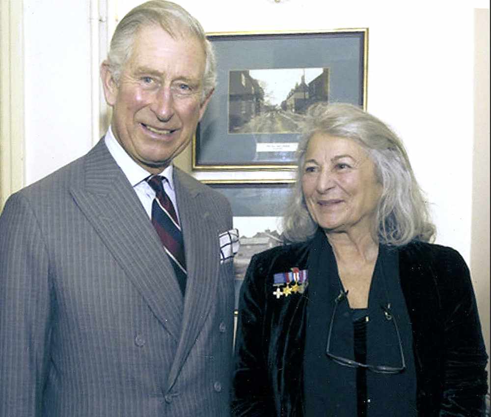 Tania Szabo with Prince Charles