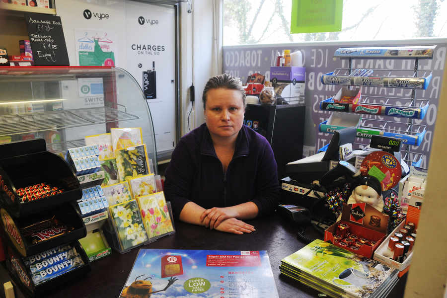 Edyta Buard at Le Shop in Trinity. She has vowed to continue her battle for compensation