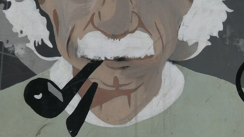 Einstein graffiti