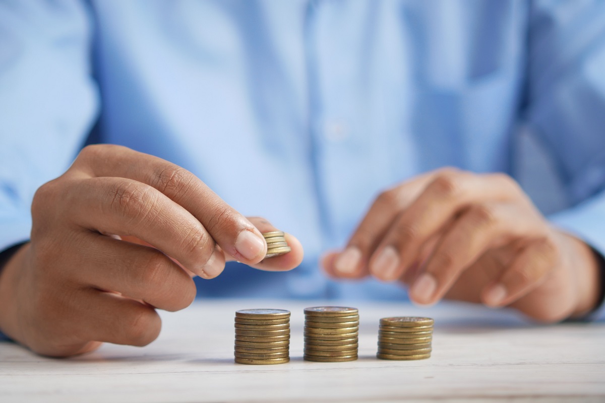 Coin stacking