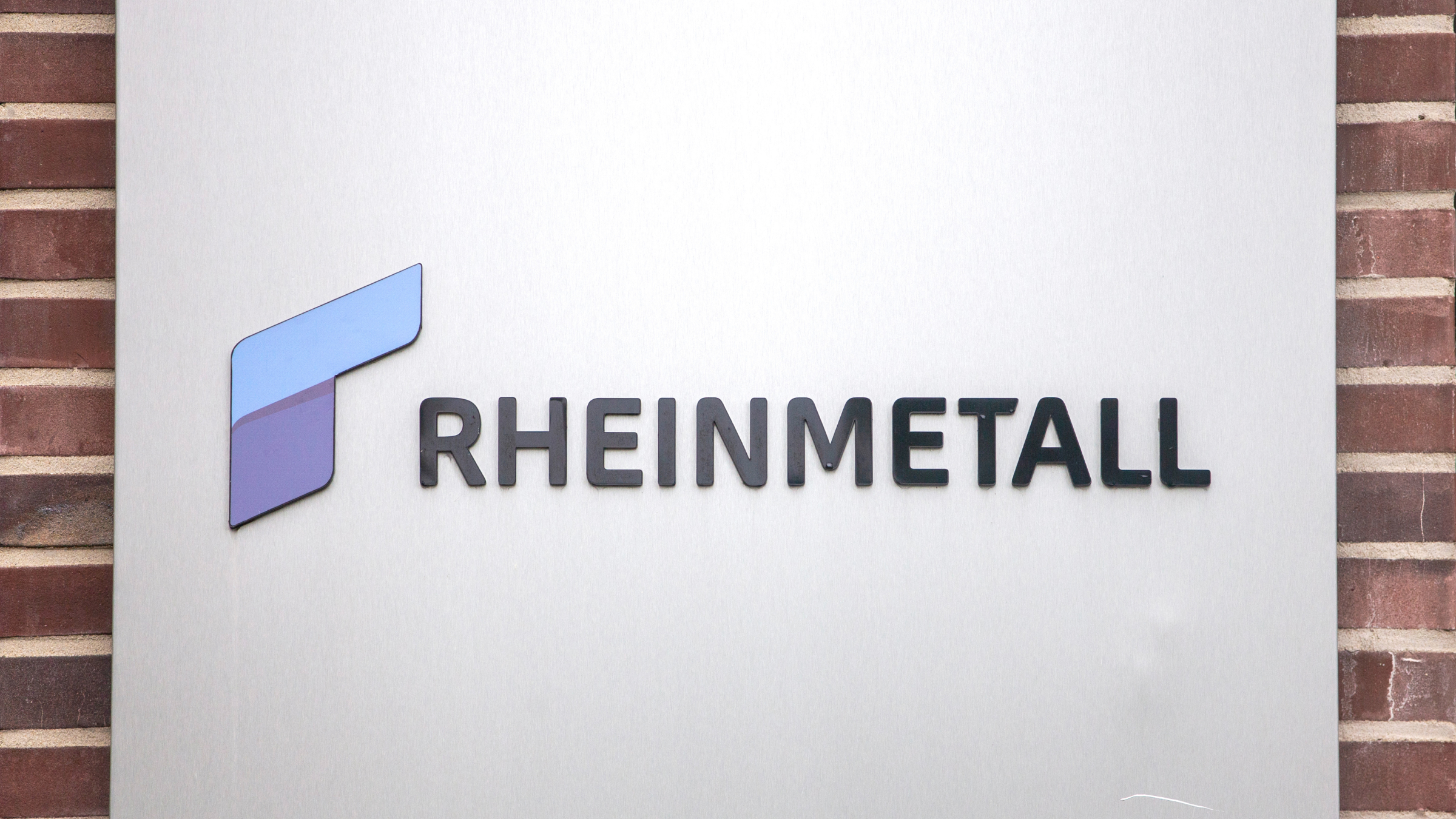 The Rheinmetall AG logo can be seen in front of the headquarters.