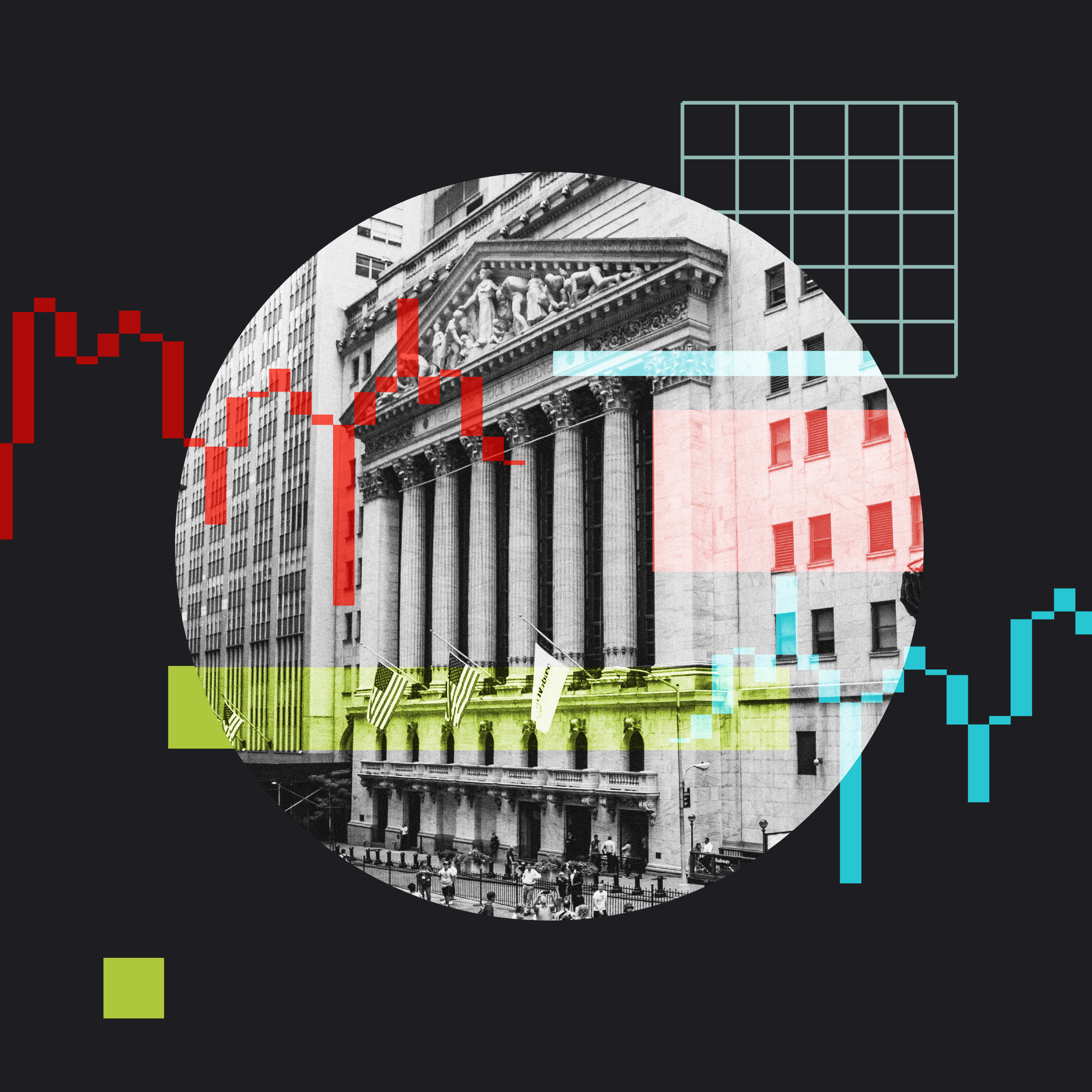 New York Stock Exchange artwork