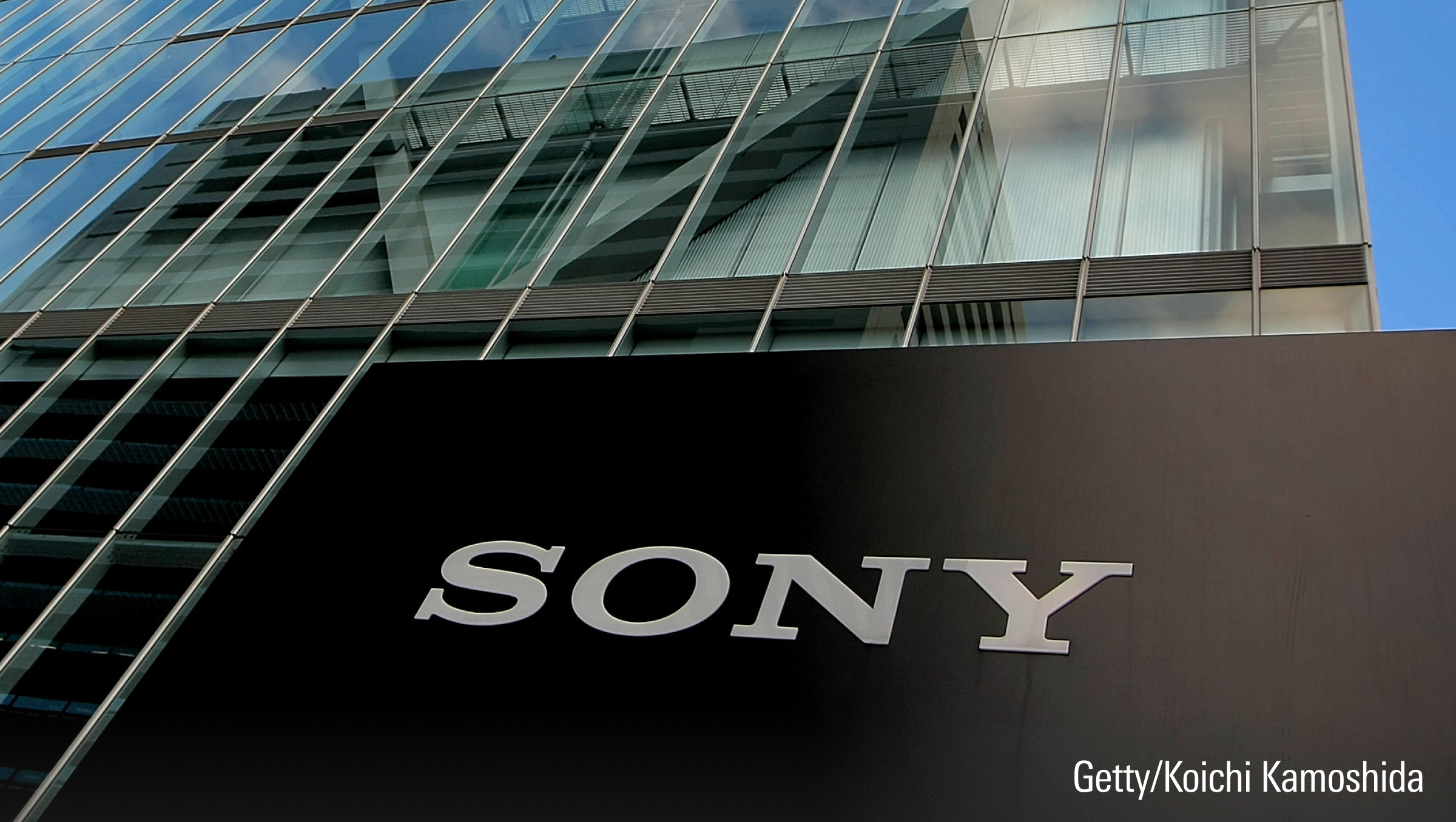 Sony Corporation's headquarters is seen in Tokyo, Japan.