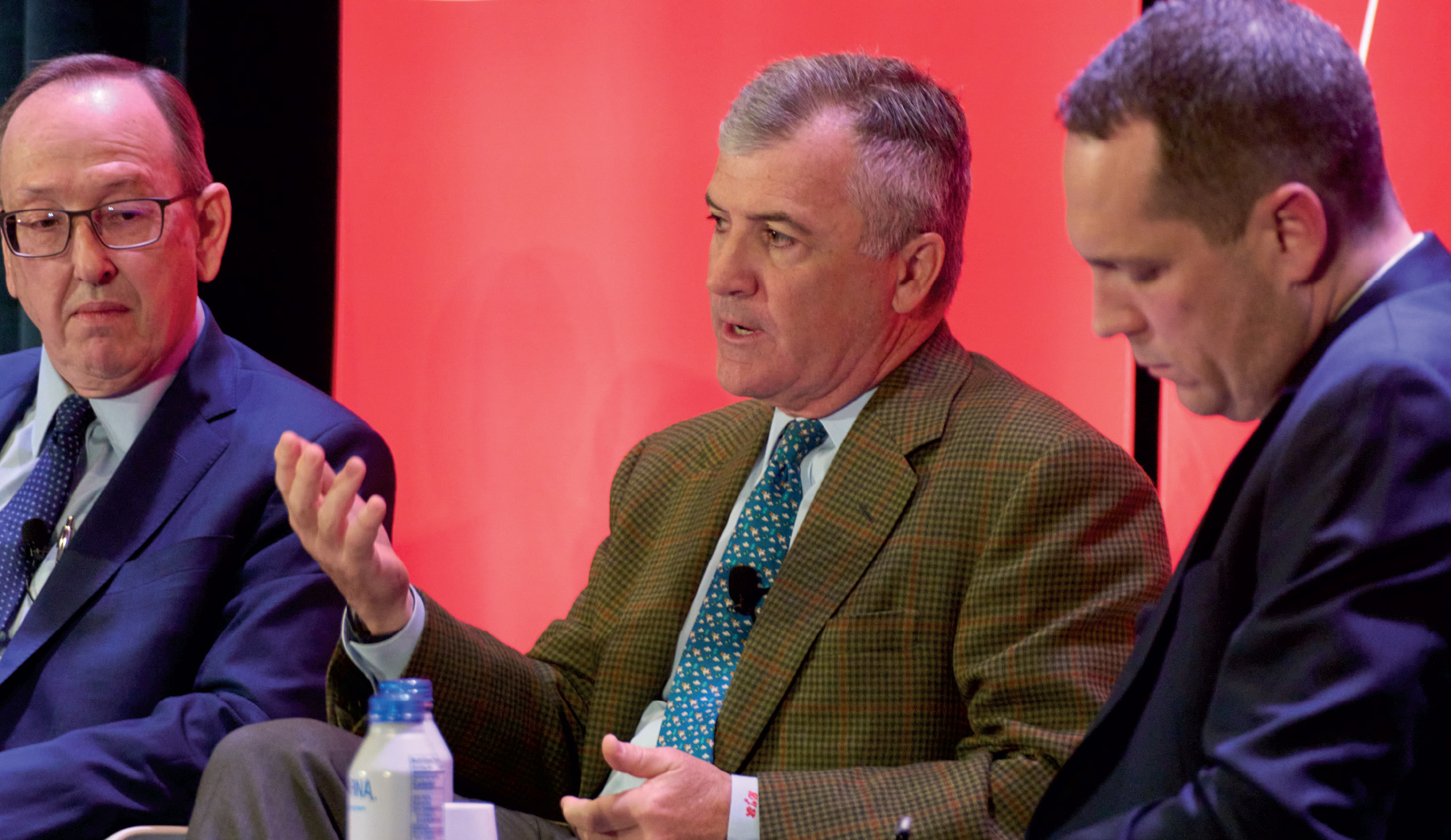 A photo of fund manager Don Kilbride speaking at the Morningstar Investment Conference in May 2022.