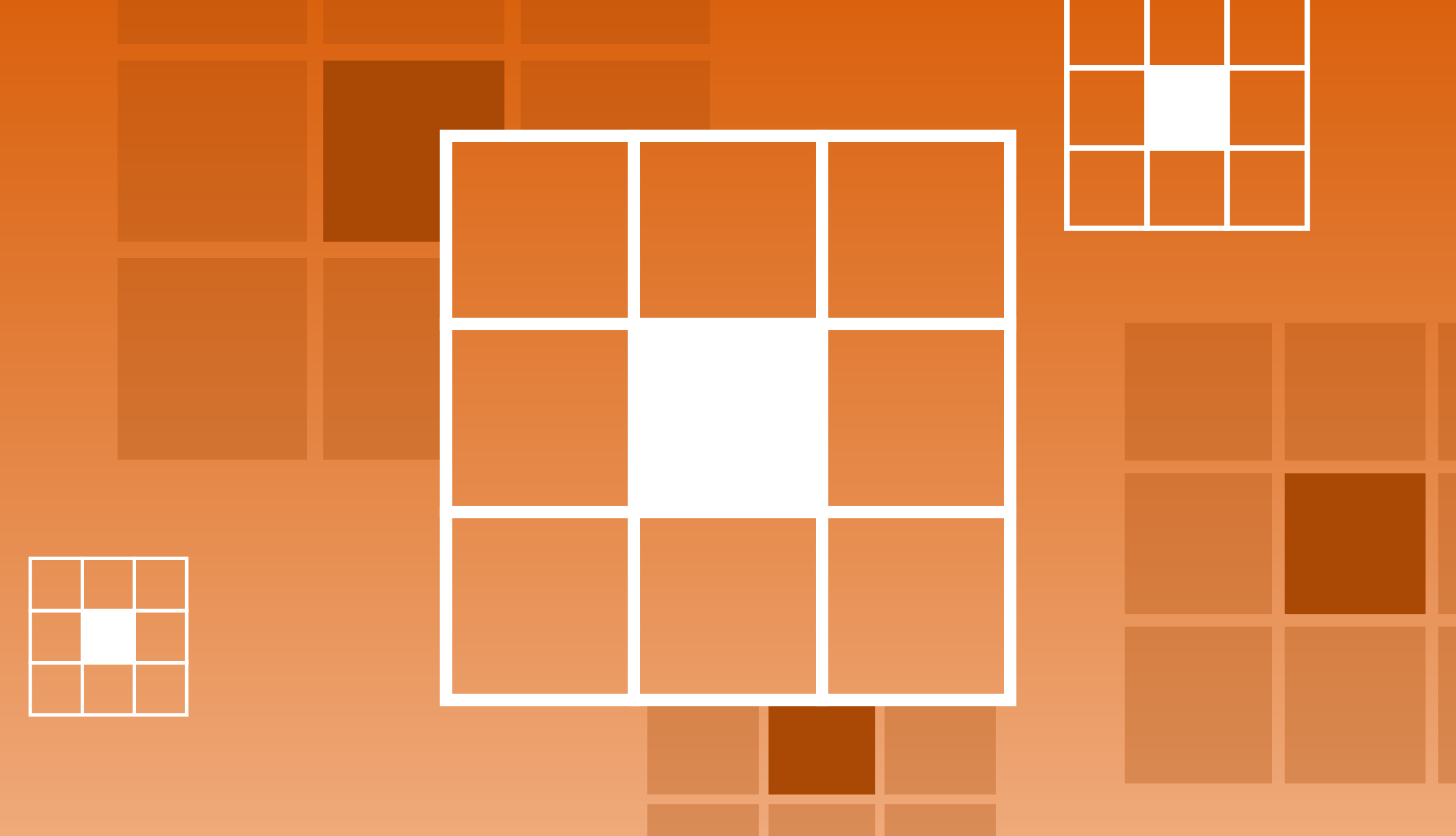Stylebox illustration for Mid Blend Funds