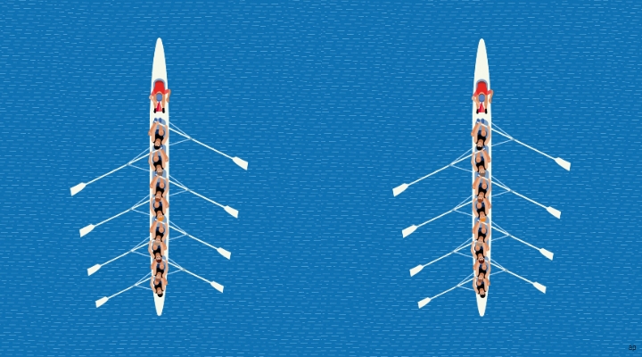 Rowing race