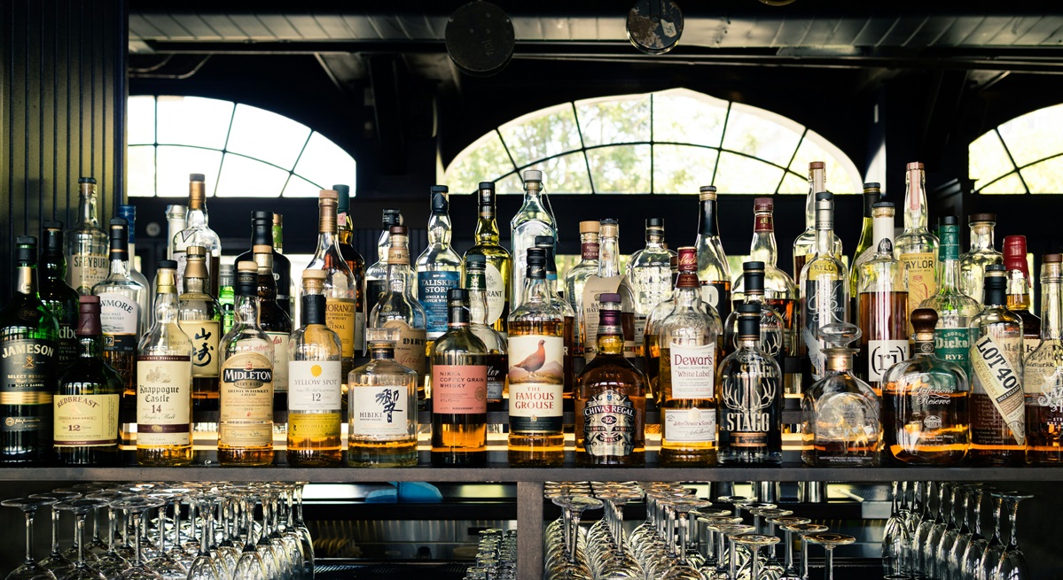 Bar full of spirits