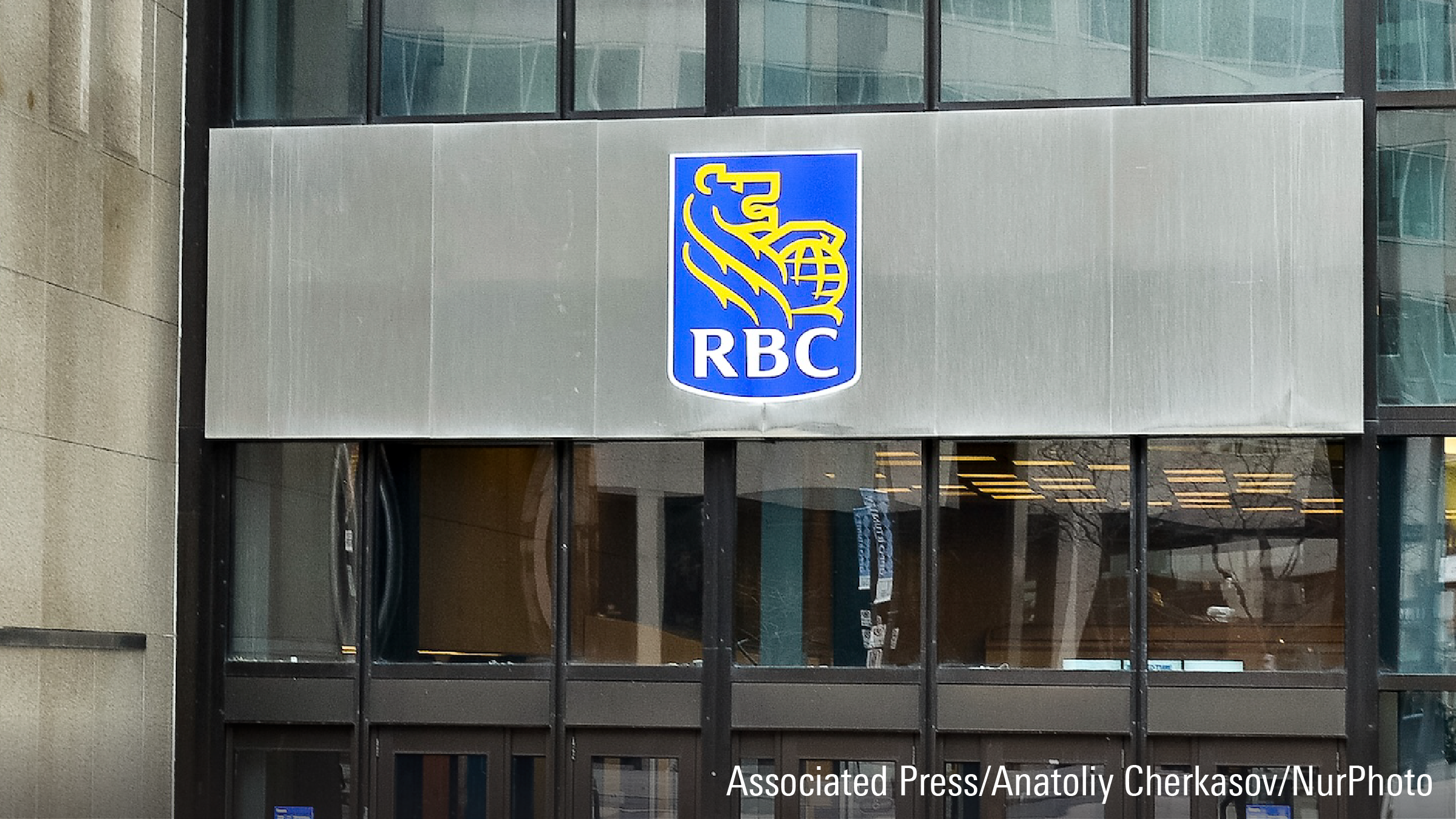 The logo and brand sign of the Royal Bank of Canada