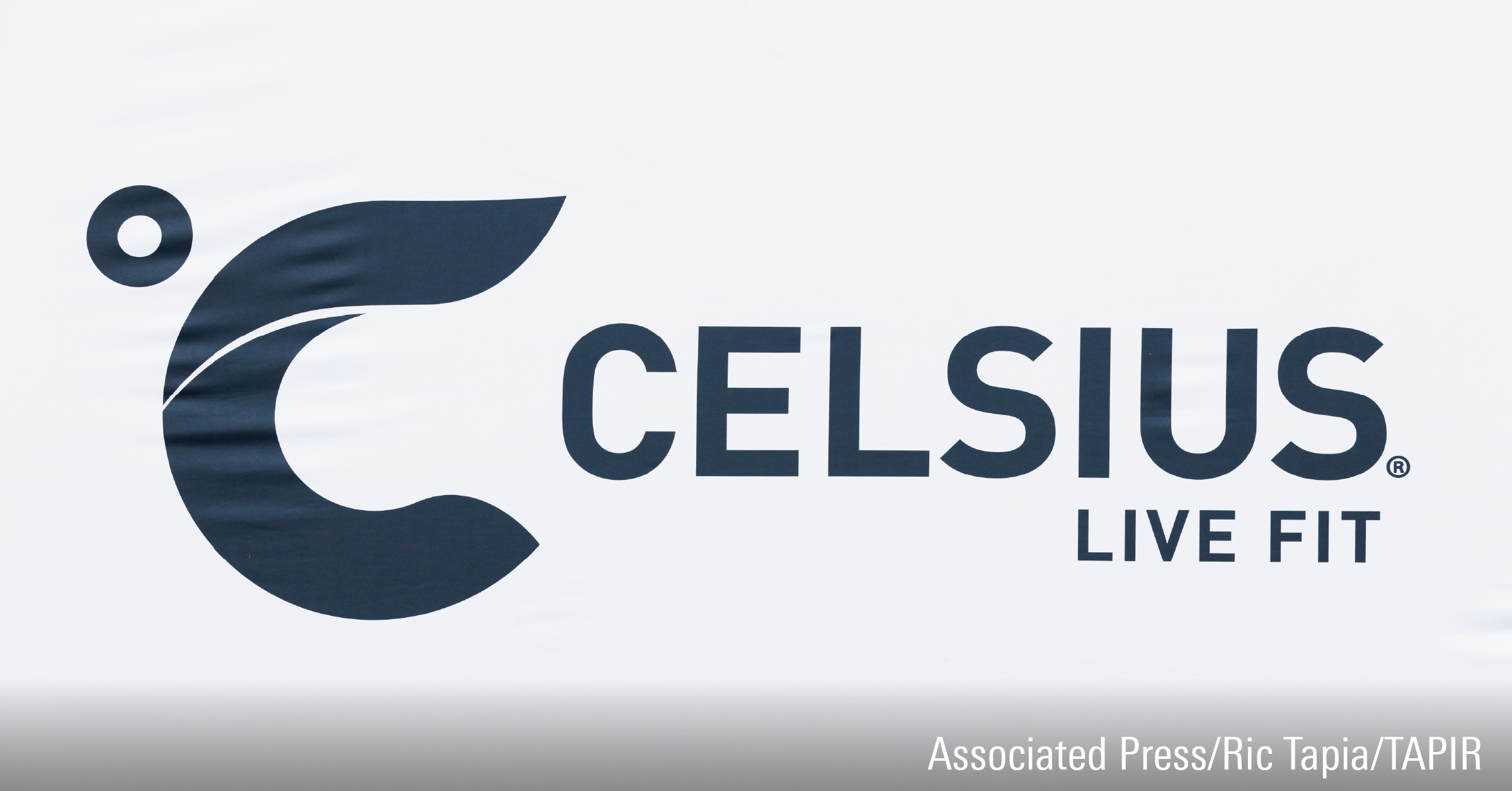 Detail view of a Celsius logo