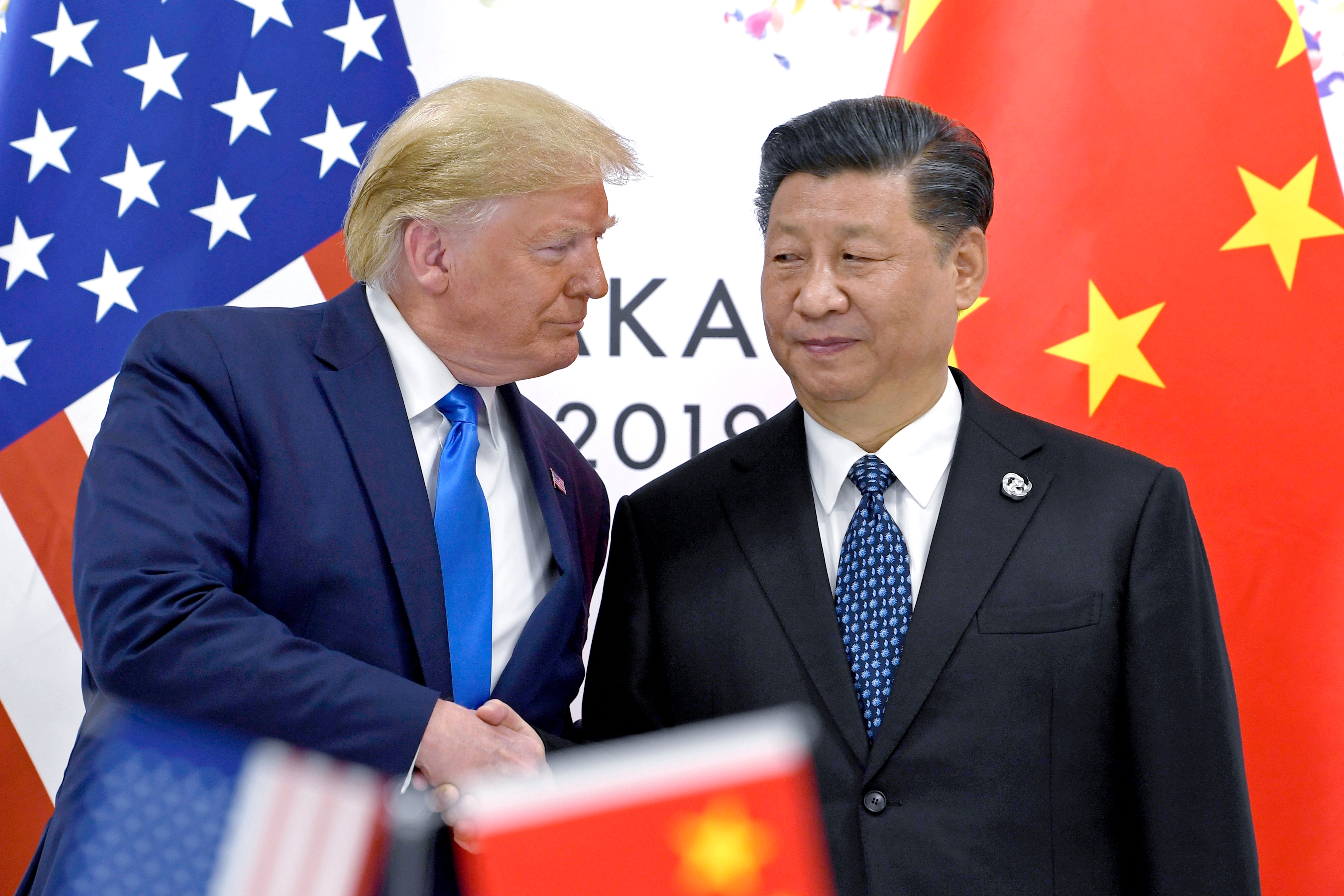 Trump och Xi Jinping