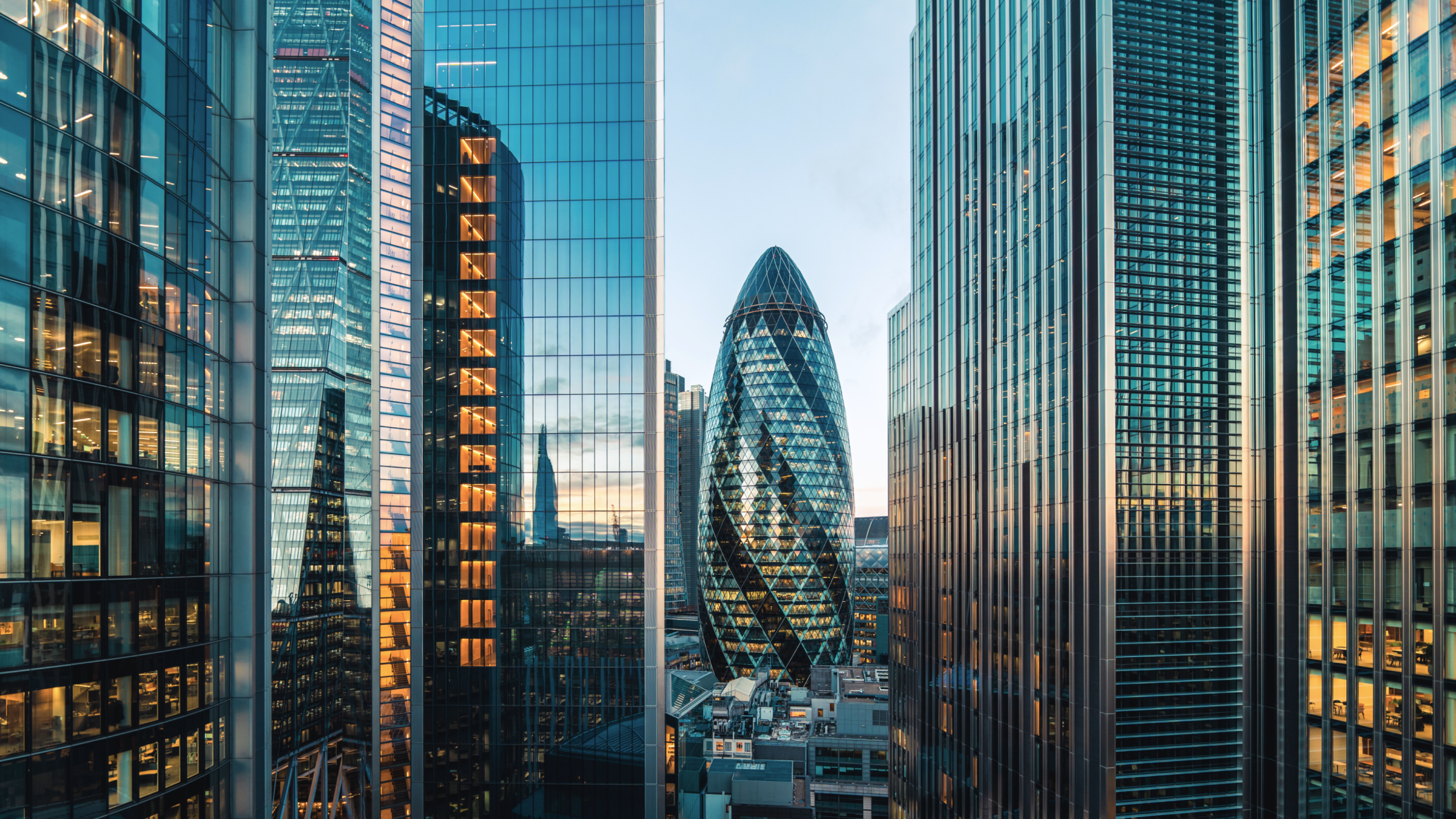 Exterior of the City of London.