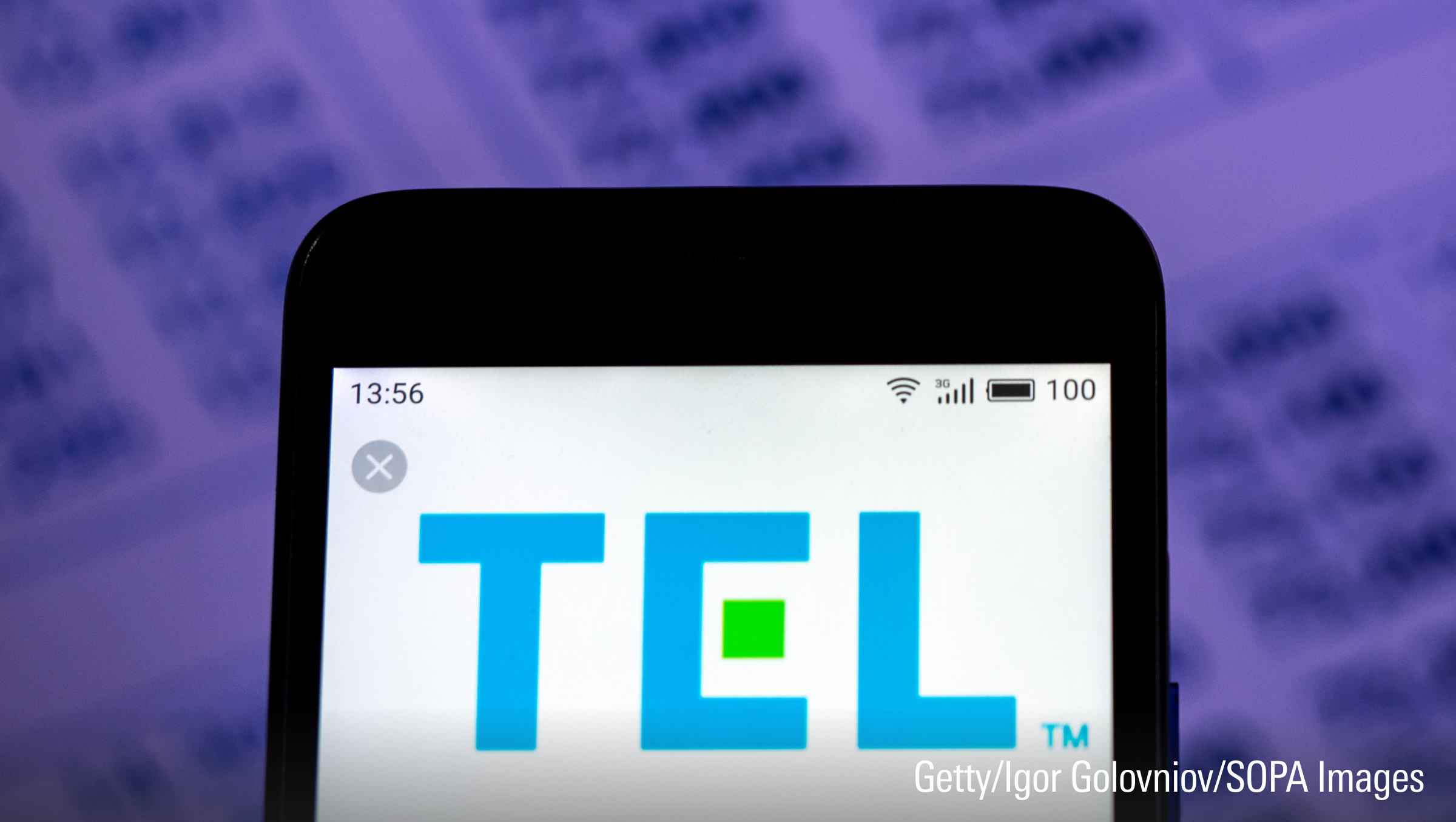 In this photo illustration, the Tokyo Electron Limited Electronics company logo seen displayed on a smartphone.