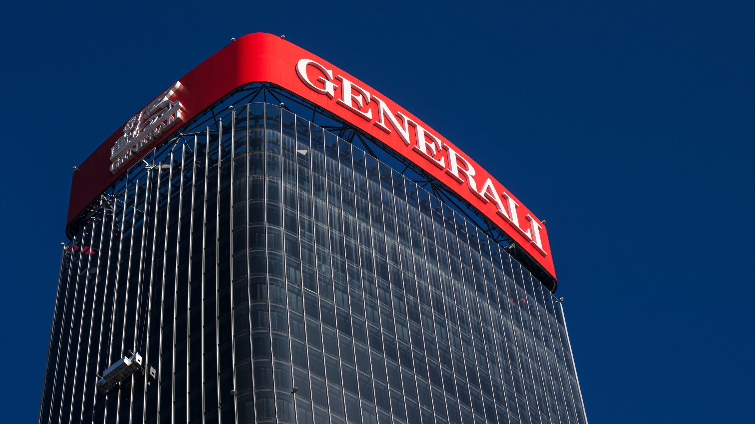 A general view shows the Generali Tower