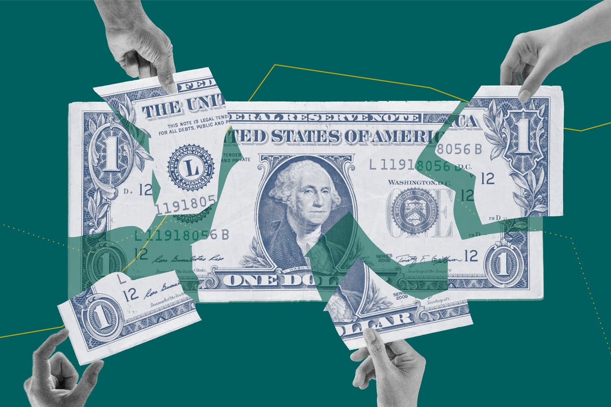 billete de un dólar